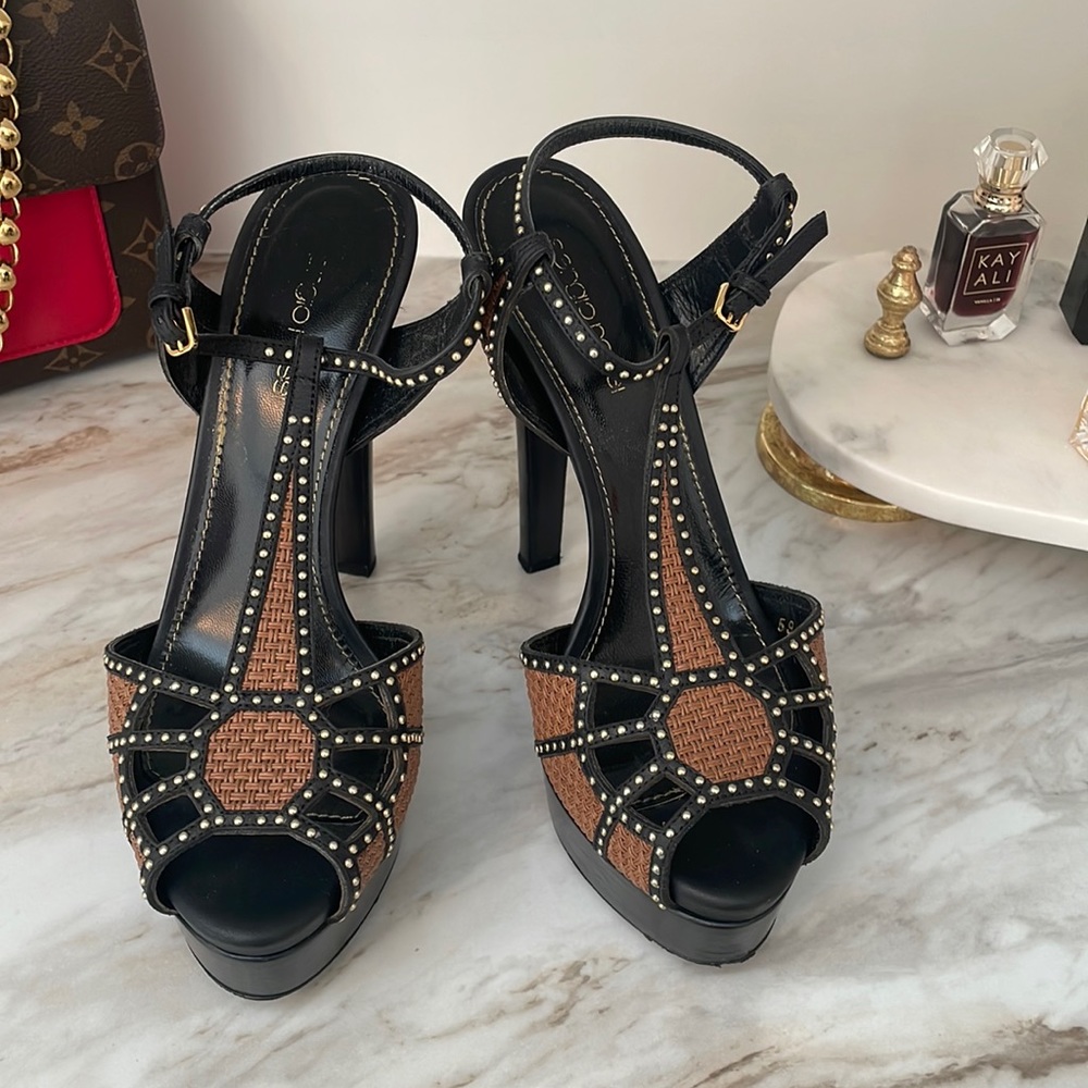 Platform sandals Sergio rossi brand worn once no box or dust bag